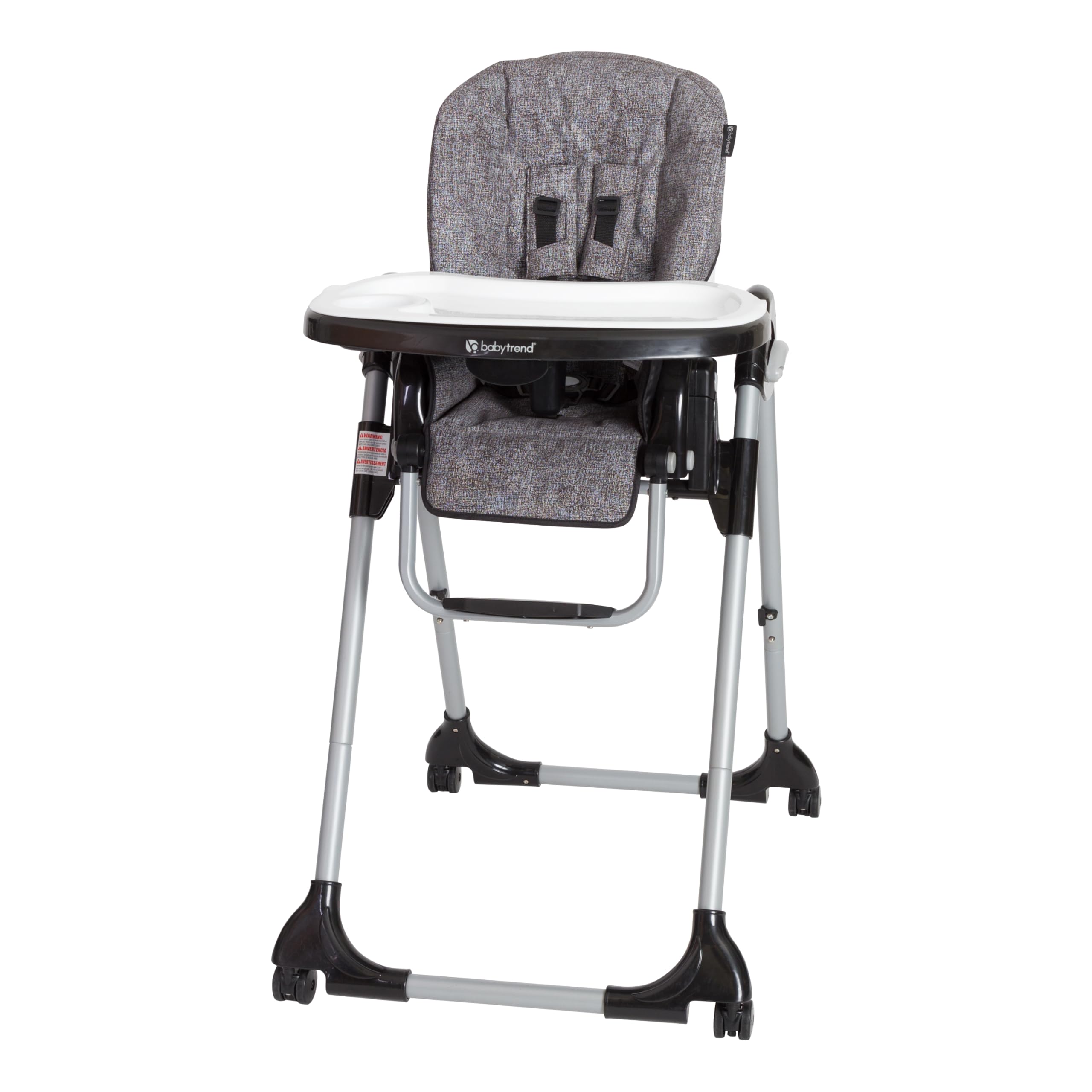 Baby Trend A La Mode Snap Gear® High Chair - Java for Babies | Reversible Seat | Easy-to-Clean | Mealtime Comfort | 45-5