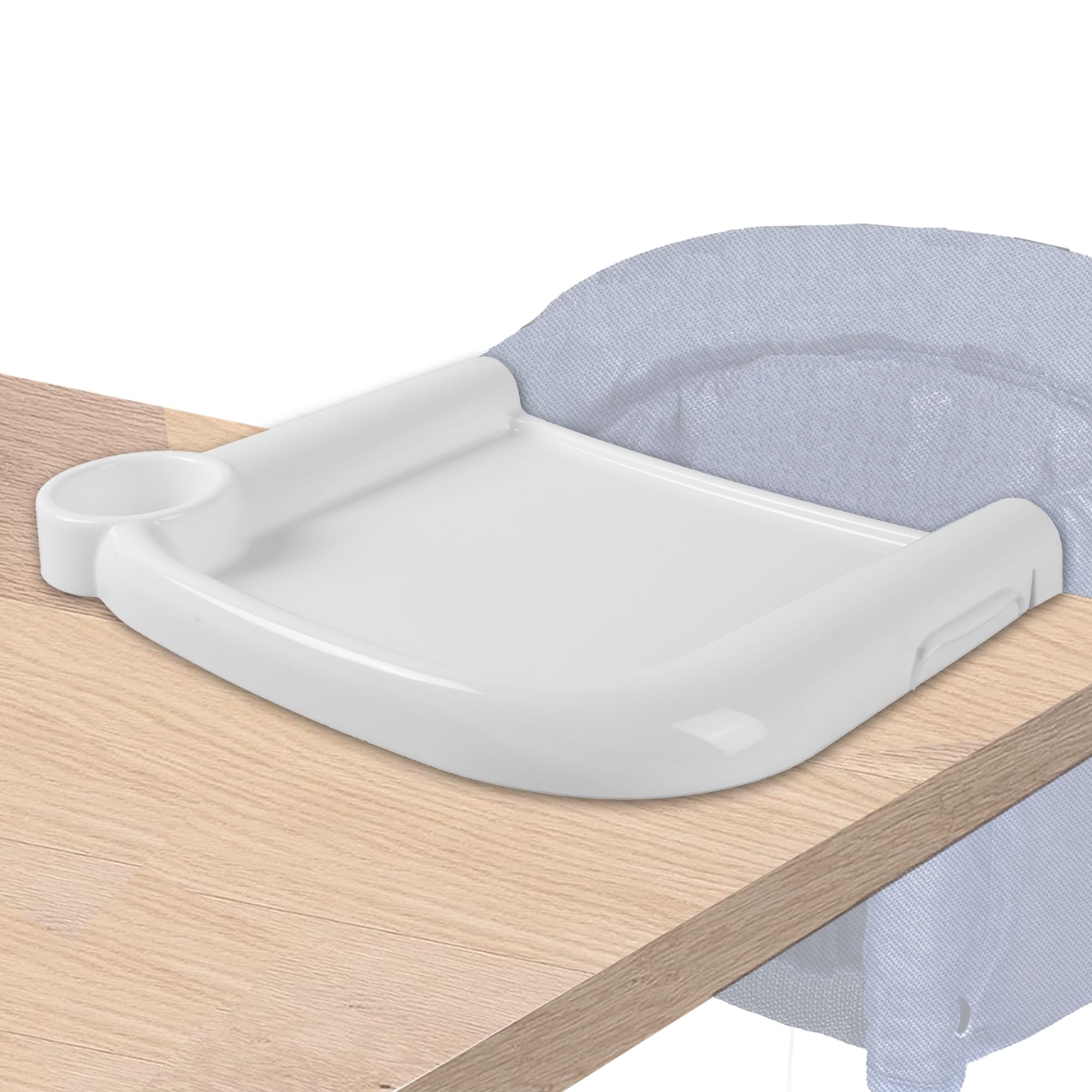 Portable Baby Feeding Tray for in-gle-sina Table Chair - White  
Compatible in-gle-sina Baby Dining Tray - White  
Ideal