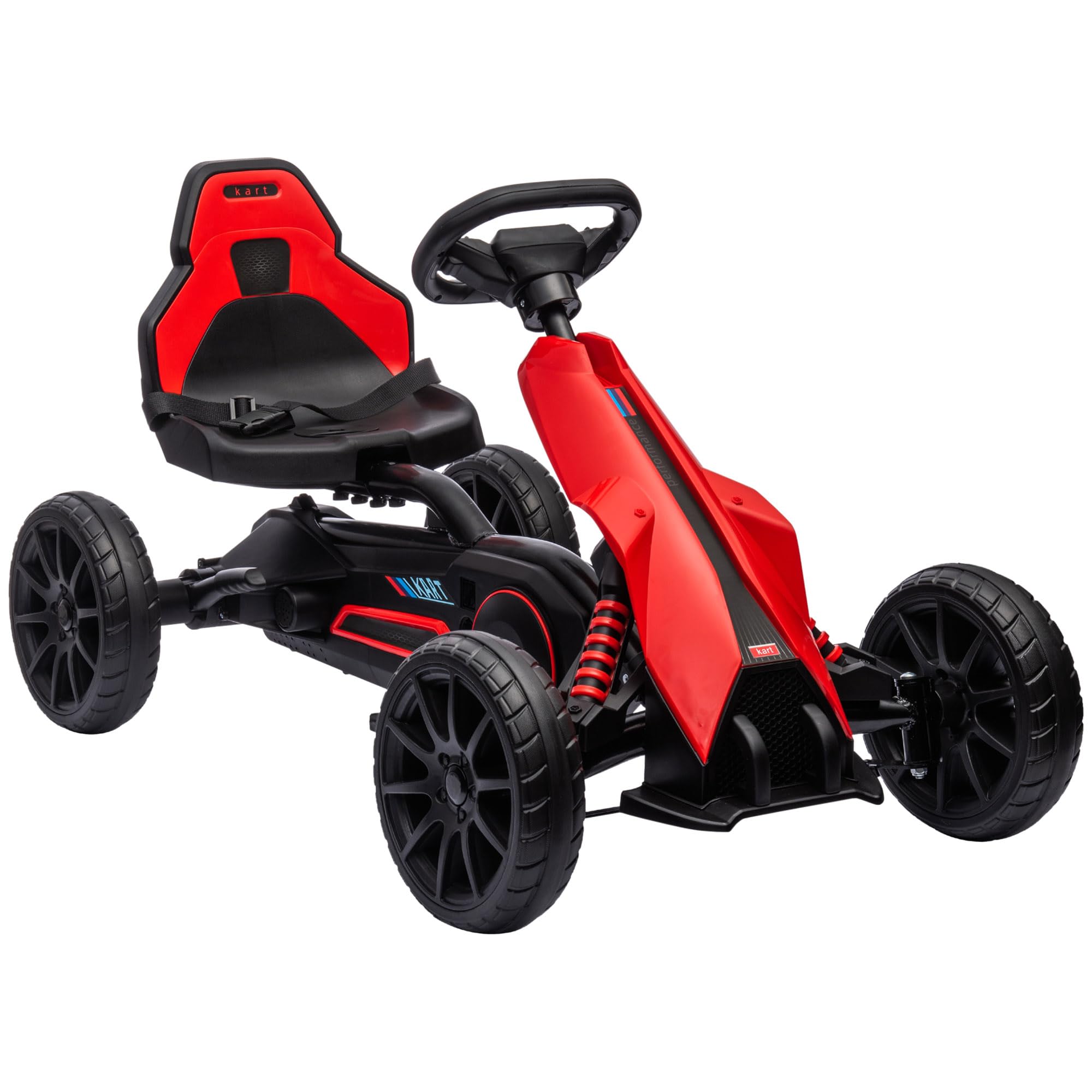 Aosom Kids Pedal Go Kart - Outdoor Ride on Toy Red
Aosom Kids Pedal Go Kart - Adjustable Seat Red
Aosom Kids Pedal Go Ka