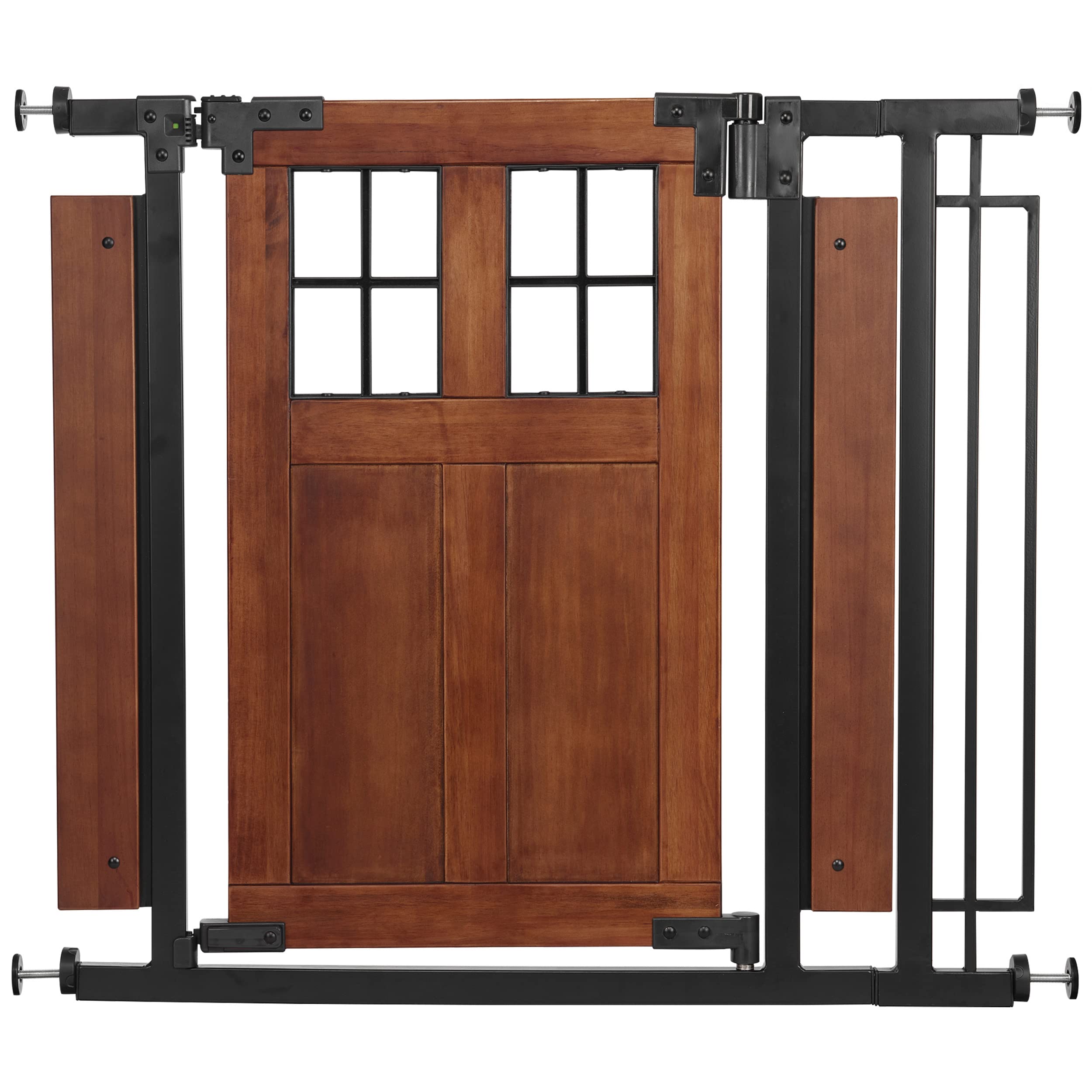 Evenflo Barn Door Walk-Thru Gate (Farmhouse Collection) - Safety Gate for Baby Rooms & Play Areas
| Evenflo Barn Door W